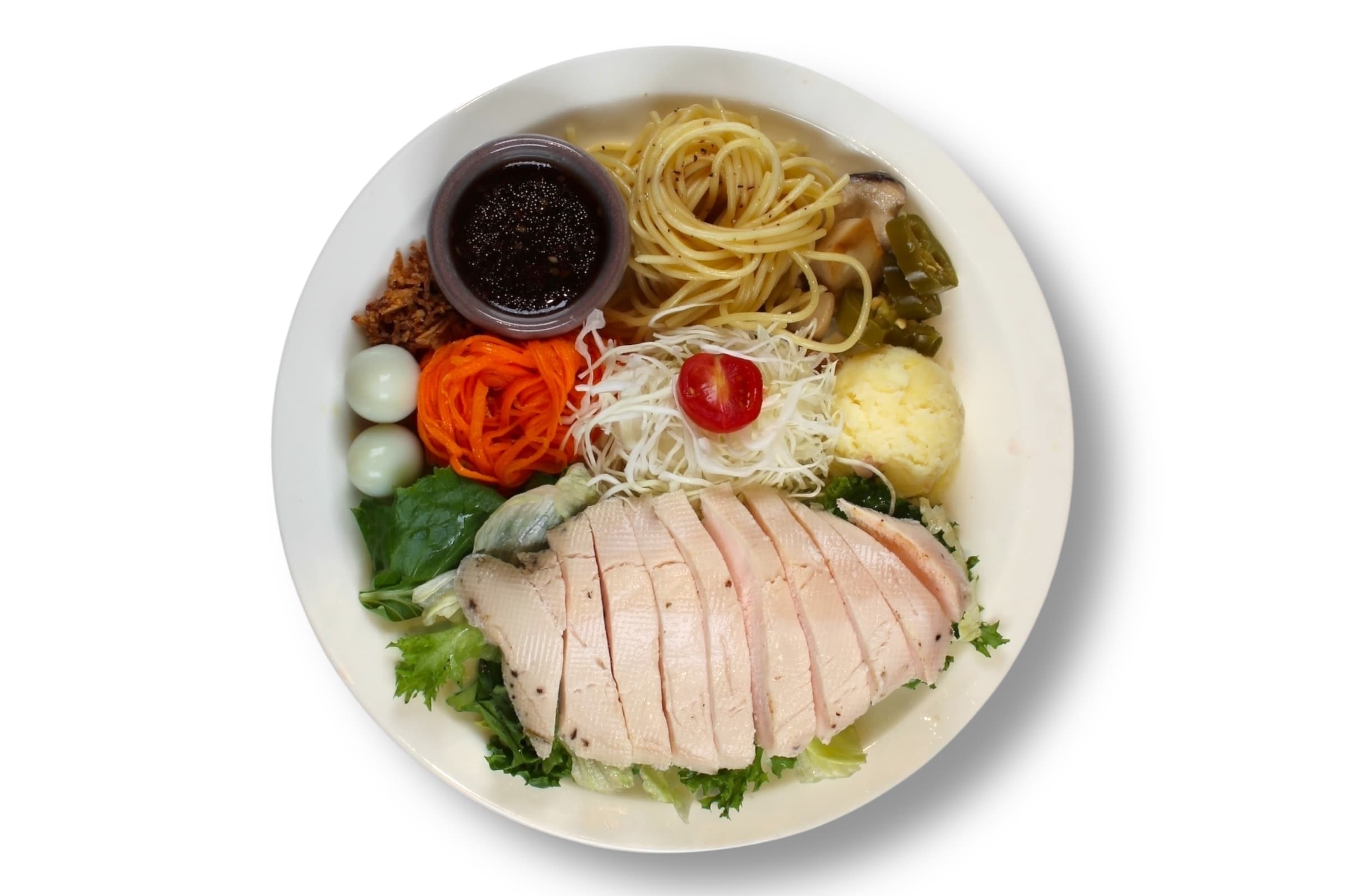 수비드 닭가슴살 샐러드 - chicken breast